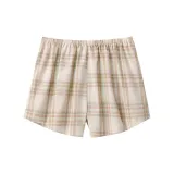 Светло-бежевый в клетку