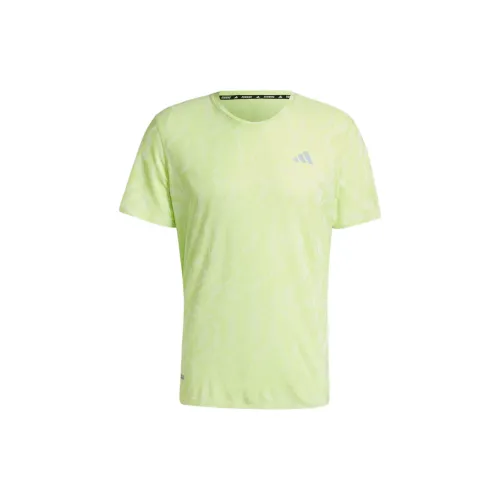 Adidas Ultimate Engineered T-Shirt Мужская Pulse ACID Оранжевый Зеленый