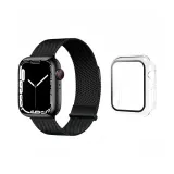 Анти-потеря Двойная Магнитная Пряжка [Черный] + Защитный Чехол с Циферблатом