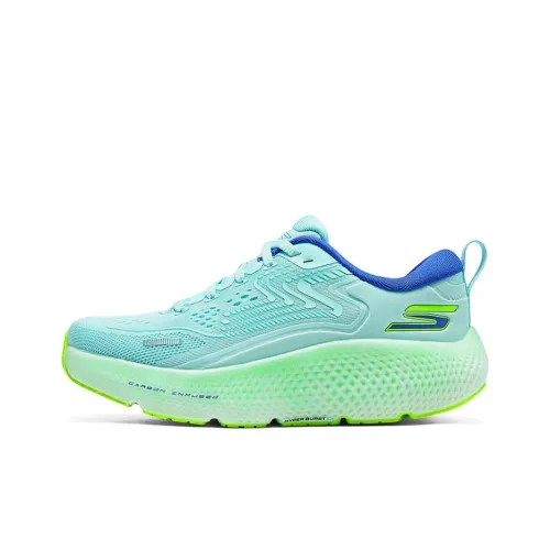 Skechers WOMEN'S GO Series Устойчивый к истиранию Дышащий Низкий Топ Тренировочные Беговые кроссовки Женские Синий