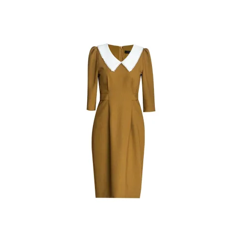 ROEYSHOUSE Длинное платье с длинными рукавами женское