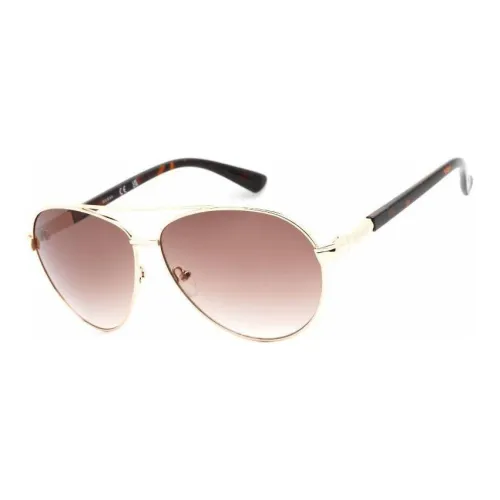 GUESS Металл Aviator Солнцезащитные очки Мужские Золотые