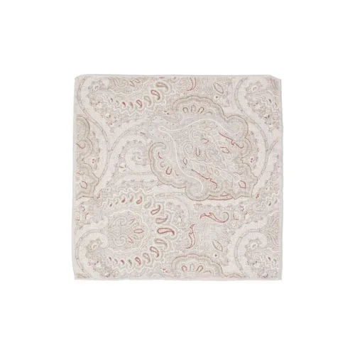 BRUNELLO CUCINELLI Шелковые шарфы Мужской Светлый Бежевый