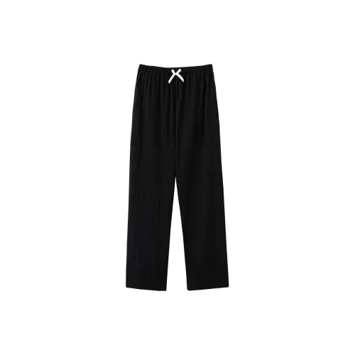 MADALLO Пижамные штаны женские черные