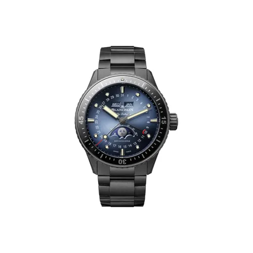 BLANCPAIN Автоматический Механический Часы Мужские FIFTY FATHOMS 43,6 мм Синий