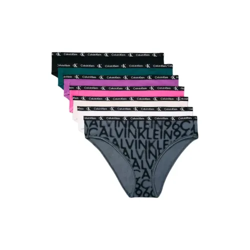 Calvin Klein Женское нижнее белье 7 штук июнь Insect многоцветный
