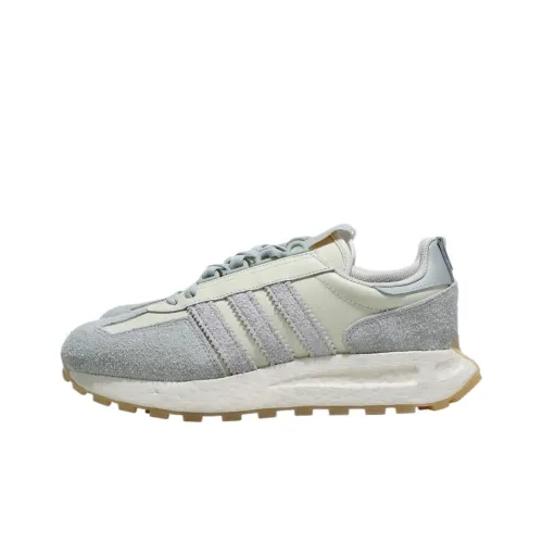 Adidas Противоскользящие Низкие Топы Повседневная Обувь Женская Серого Цвета