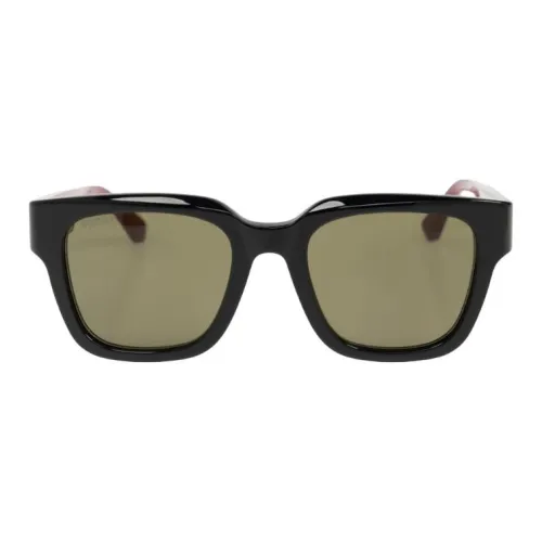 GUCCI Ацетат Квадратные Солнцезащитные очки Мужские Многоцветные