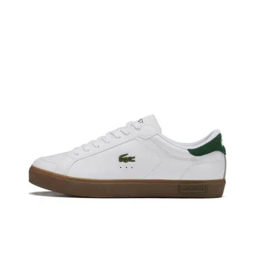 Lacoste Low Топ Скейтборд Кроссовки Мужские Белые Зеленые