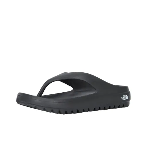 THE NORTH FACE CAMPER'S FLIP Slip-Resistant Quick-Dry Flip-Flops Unisex Black THE NORTH FACE CAMPER'S FLIP Противоскользящие быстросохнущие шлепанцы унисекс черные