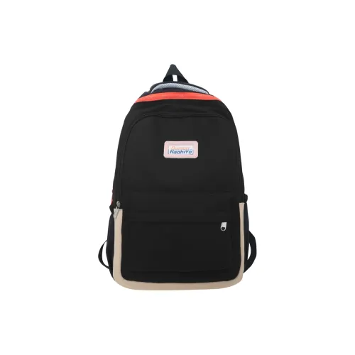 Путешествие Нейлон Рюкзак Стандартный Женский Черный Белый Желтый Фиолетовый