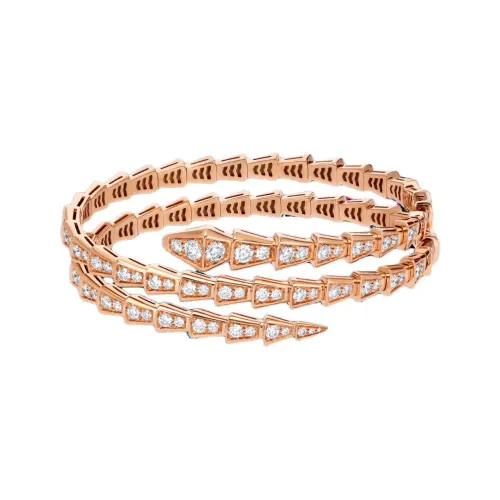 BVLGARI Бриллиантовые браслеты Женские Розовое золото