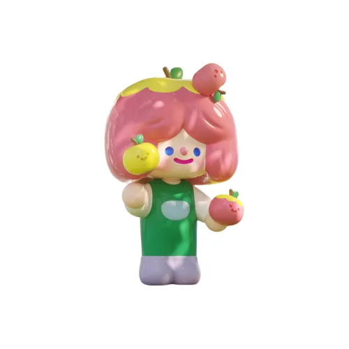 POP MART Яблоко Juggler RiCO Прозрачный Слепой Бокс на Карточке 7,9 см