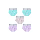 Дальний Небесный Лазурь + Дальний Небесный Лазурь + Розовый + Светло-фиолетовый + Светло-фиолетовый - 5 пар