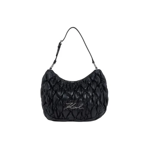 Сумка из полиуретана Karl Lagerfeld сумка через плечо женская черная