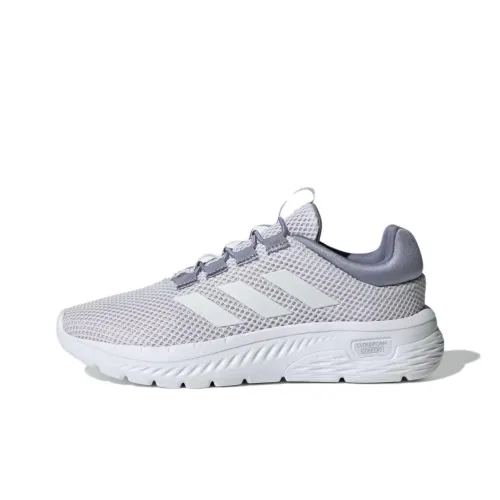 Adidas CLOUDFOAM COMFY Дышащий Низкий Топ Повседневные Беговые Кроссовки Женские Серый Белый