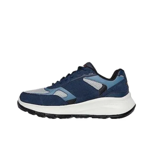 Skechers Global Jogger Low Топ Casual Мужской Темно-синий