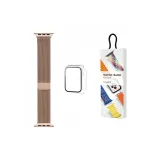 Улучшенный материал, одиночный магнит, двойное гальваническое покрытие [розовое золото] + защитный корпус циферблата