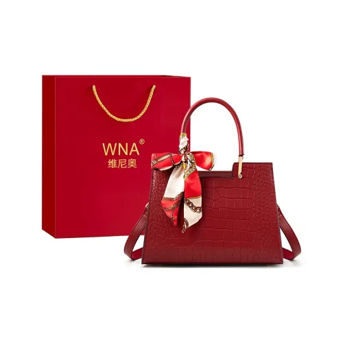 Vigno Сумка через плечо из синтетической кожи средний размер женская красная