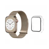 Анти-потеря Двойная Магнитная Пряжка [Розово-золотой] + Защитный Чехол с Циферблатом