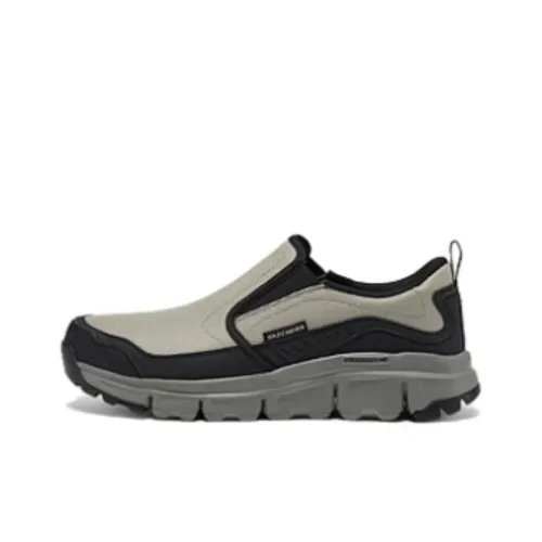 Skechers OUTDOOR MENS Низкий Топ Альпинистская Обувь Мужская Серый Черный