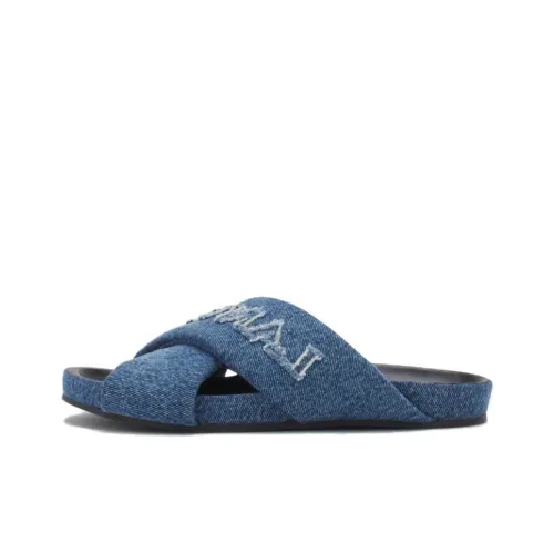 Lanvin Слипоны Синие Женские