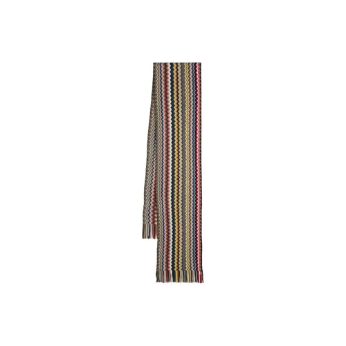 MISSONI Шерсть Трикотаж Шарфы Мужской Многоцветный