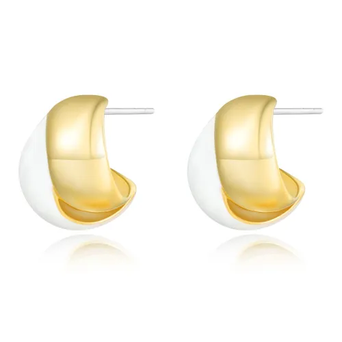 Серьги Social Talent из стерлингового серебра 925 пробы женские с игольчатым концом