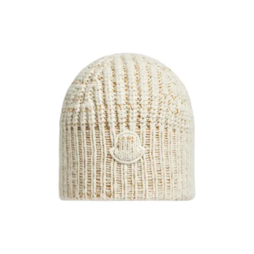 Moncler Шерсть Бини Женские Айвори Белый