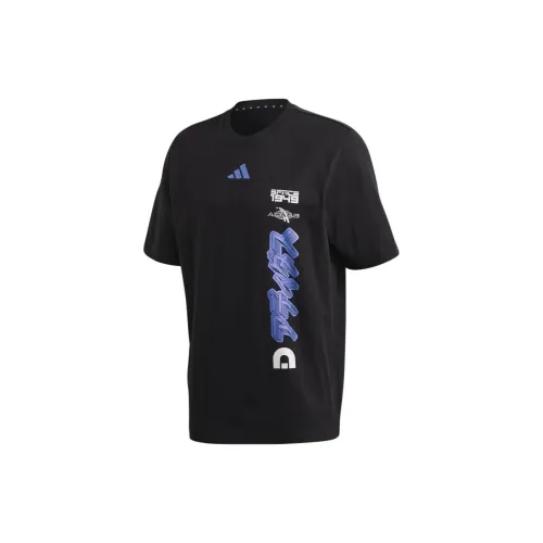 Adidas Мужские черные футболки