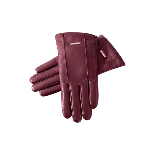 HLA Ткань Полиуретан PU кожа; Подкладка Овечья шерсть Полиамид ПУ (полиуретан) Перчатки Женские