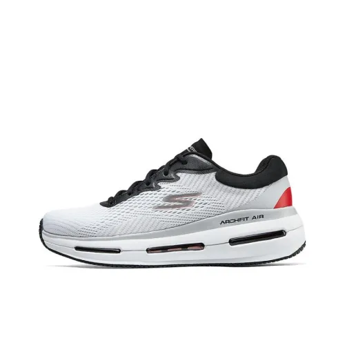 Skechers Arch Fit Устойчивые к истиранию Низкие Беговые кроссовки Мужские Серые