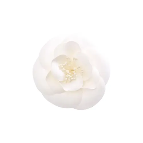 CHANEL Хлопок Броши Женские Белые