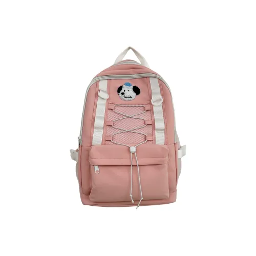 Путешествие Нейлон Рюкзак Женские Розовый Синий Желтый Черный Зеленый