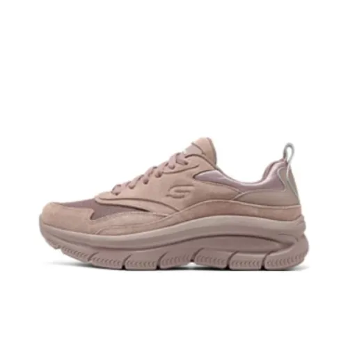Skechers DLITES Износостойкий и Легкий Низкий Топ Casual Женский Розовый
