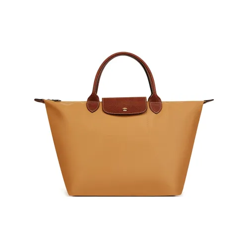 LONGCHAMP Le Pliage Полиамид Сумка-тоут Сумка для покупок Сумка среднего размера Женская Коричневая