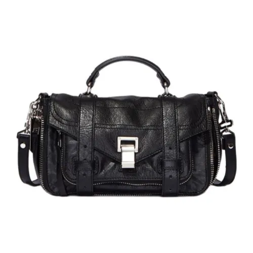 PROENZA SCHOULER Сумка через плечо из коровьей кожи маленькая сумка женская черная