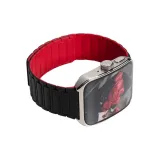 Чёрно-красный [Только ремешок, без механизма]