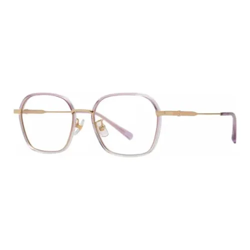 PORTS Титан Нерегулярная форма Оправы для очков Женские Фиолетовый