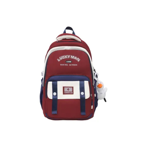 Alcohol Dragon Нейлон Рюкзак Унисекс Фиолетовый Розовый Серый Зеленый Хаки Красный Синий