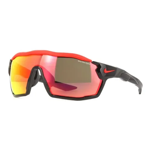 nike Ацетат Нерегулярная форма Солнцезащитные очки Унисекс Черный