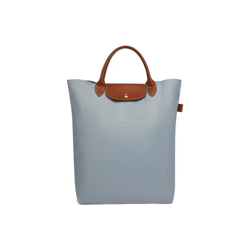 LONGCHAMP Переработанный полиамид Тоут Сумка Сумка для покупок Сумка Женская Светло-Серый