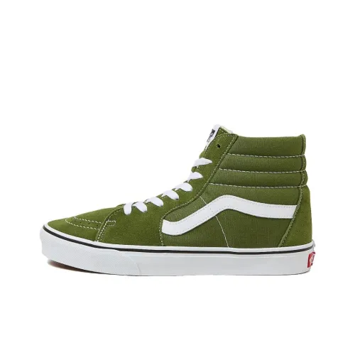 VANS SK8 HI Высокие Кроссовки для Скейтбординга Унисекс Зеленые