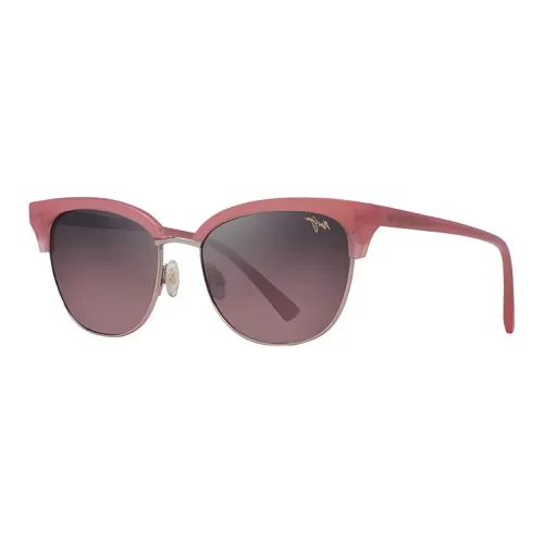 Maui Jim Кошачий глаз Солнцезащитные очки Женские Bubblegum Pink Rose Gold