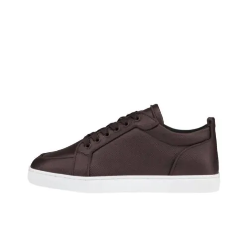 Christian Louboutin Скейтборд Кроссовки Низкие Темно-Коричневые Мужские