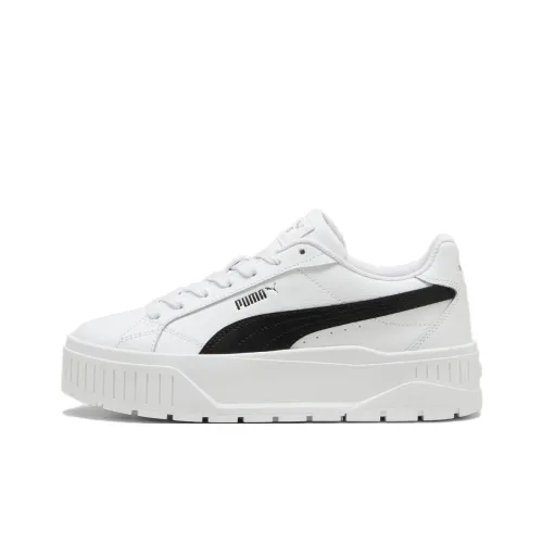 PUMA Karmen Low Топ Кроссовки для скейтбординга Женские Белые