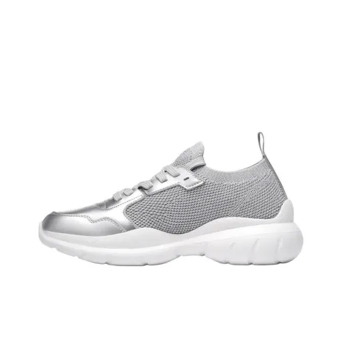 Stuart Weitzman SW 5050 Низкий топ Повседневная обувь Женская серебряная