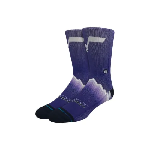NBA Носки Utah Jazz Унисекс 2 упаковки Фиолетовый