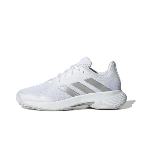 Adidas CourtJam Control Slip Resistant Abrasion Resistant Низкий Топ Кроссовки для тенниса Женские Белые