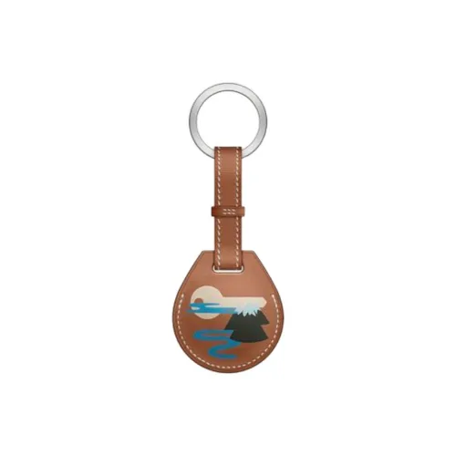 HERMES Телячья кожа Брелоки Мужской Коричневый